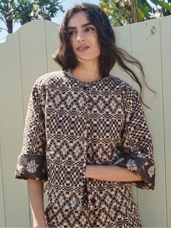 Ace & Jig Jackets & Blazers - Ace & Jig reversible quilted amara cardi | spring 26 | yesterday MEDIUM NWT